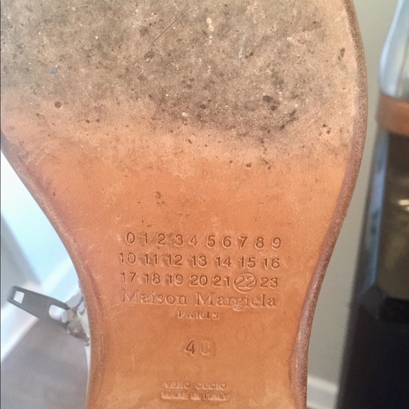 Maison Margiela silver cowboy boots - Picture 3 of 4